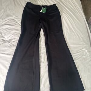 HALARA waisted black side pocket pants